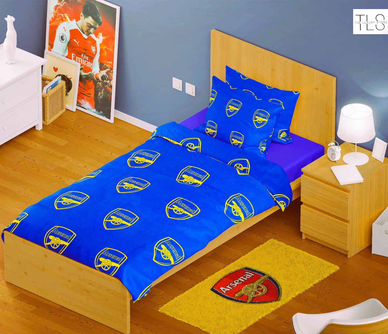 Arsenal FC Single Bed Set β The Gunners Pride Edition π΄π΅β½