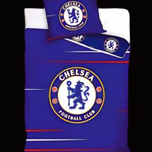 Chelsea FC Official Blue Lion Single Bed Set – Classic Club Design 💙⚽