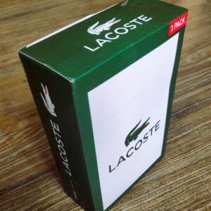 Lacoste Men’s Boxer Briefs – 3-Pack Premium Cotton Stretch