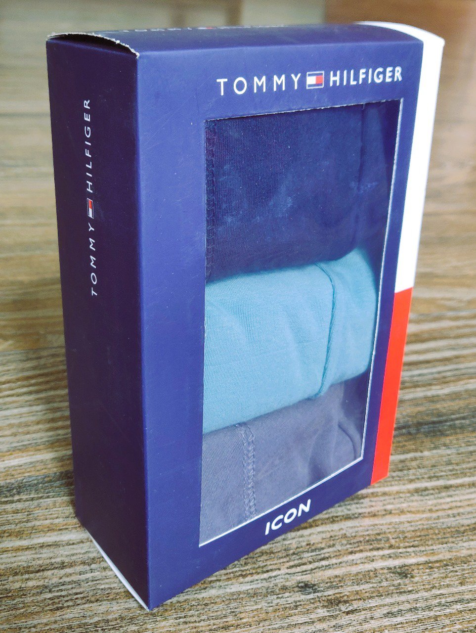 Tommy Hilfiger Men’s Boxer Trunks – 3-Pack Premium Cotton Icon Collection