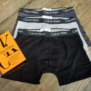 Calvin Klein Men’s Boxer Trunks – 3-Pack Ultra Soft Stretch Cotton