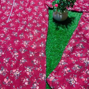 : Maroon Floral Khaddar Suit – Graceful Winter Collection 🌺
